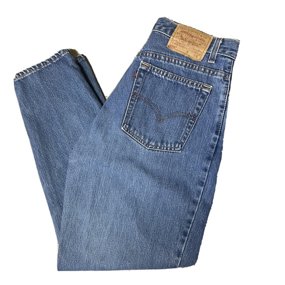 Levi's Denim - Vintage Levis 550 1990s 1999 Medium Wash Tapered